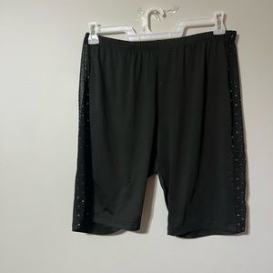 Glittery biker shorts